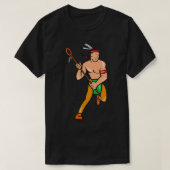 Native American Lacrosse 5 T-shirt (Design voorkant)