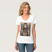 Native American Linework T-shirt ontwerp (Voorkant volledig)