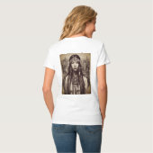 Native American Linework T-shirt ontwerp (Achterkant volledig)