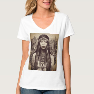 Native American Linework T-shirt ontwerp