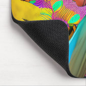 Native American Little Girl AI Kunst Muismat (Hoek)