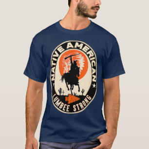 NATIVE AMERICAN LUMBEE STRONG T-SHIRT