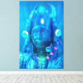 Native American Magicia Canvas Afdruk (Insitu (Houten vloer))