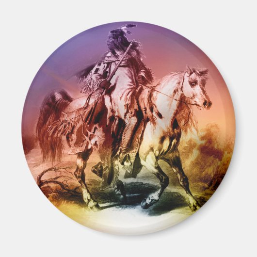 Native American Magneet (Voorkant)