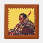 Native American Magnet (Voorkant)