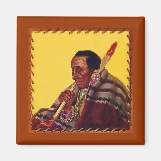 Native American Magnet (Voorkant)