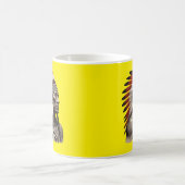 Native American Male - Bold Tribal ArtWork Koffiemok (Center)