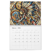 Native American Man Kalender (Feb 2026)