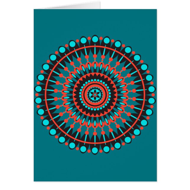 Native American Mandala (Voorkant)