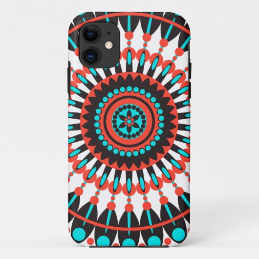 Native American Mandala Case-Mate iPhone Case (Achterkant)