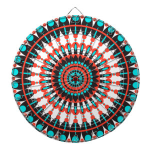 Native American Mandala Dartbord