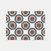 Native American Mandala Fleece Deken (Voorkant (Horizontaal))