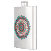 Native American Mandala Heupfles (Links)
