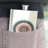 Native American Mandala Heupfles (Voorbeeld)