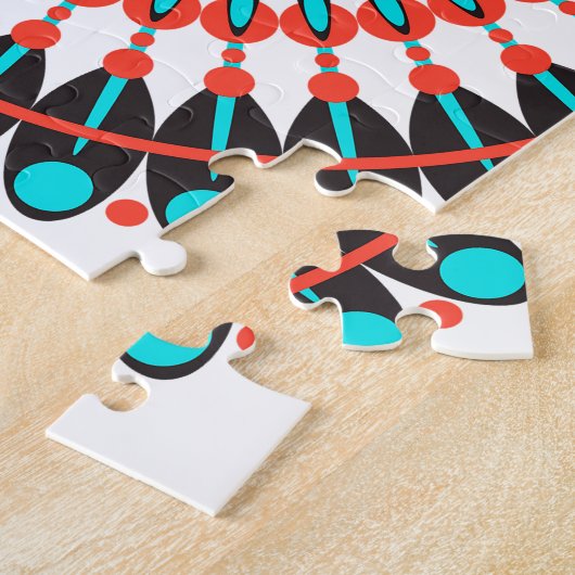 Native American Mandala Legpuzzel (Zijkant)