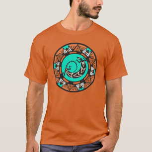 NATIVE AMERICAN Mandala Lizard T-Shirt