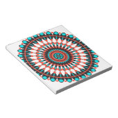 Native American Mandala Notitieblok (Schuin)