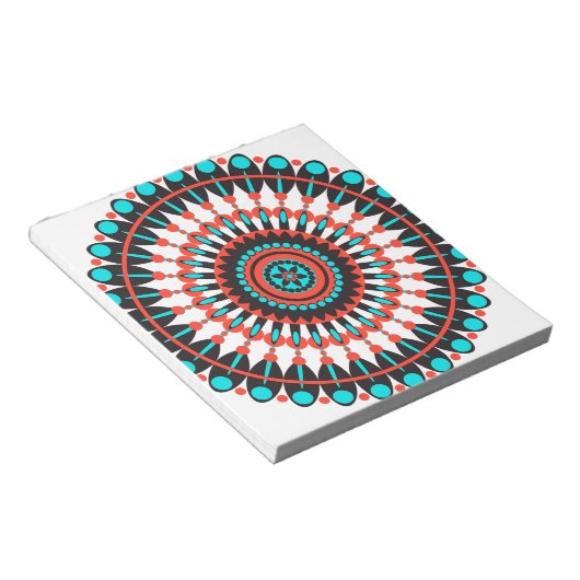 Native American Mandala Notitieblok (Schuin)