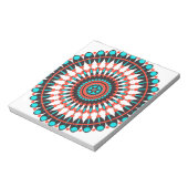 Native American Mandala Notitieblok (Linkerzijde)
