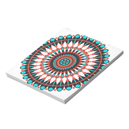 Native American Mandala Notitieblok (Linkerzijde)