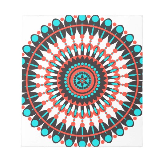 Native American Mandala Notitieblok (Voorkant)