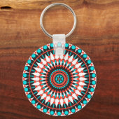 Native American Mandala Sleutelhanger (Voorkant)