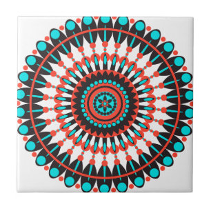 Native American Mandala Tegeltje