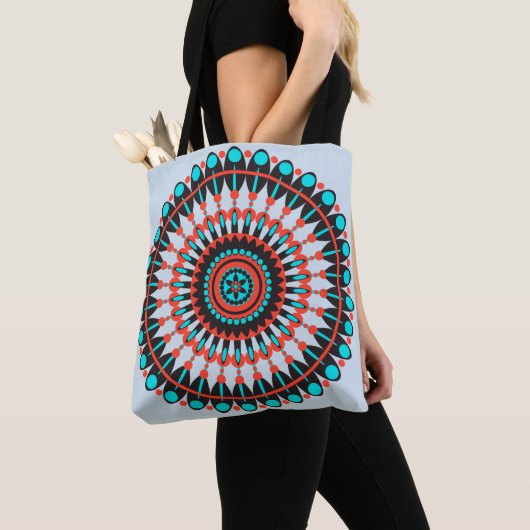Native American Mandala Tote Bag (Dichtbij)