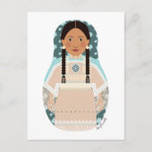 Native American Matryoshka Briefkaart (Voorkant)