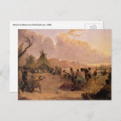 Native American, Medicine Dance van Eastman Briefkaart (Voorkant / Achterkant)