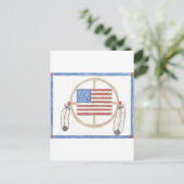 Native American Medicine Wheel Briefkaart (Staand voorkant)