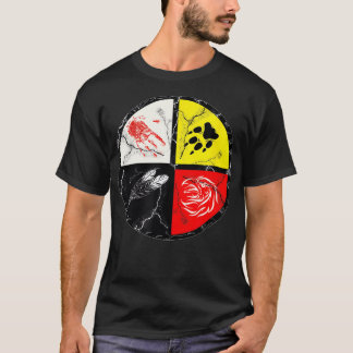 Native American Medicine Wheel T-shirt