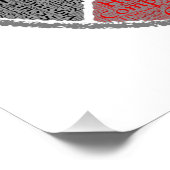 Native American Medicine Wheel Word-art Perfect Poster (Hoek)