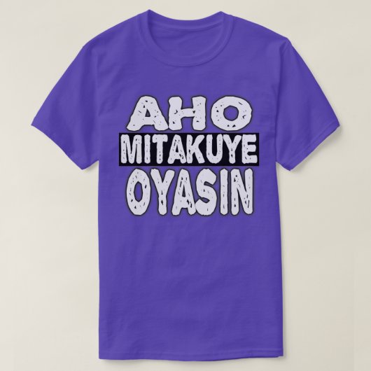 Native American mitakuye oyasin (2) T-shirt (Design voorkant)