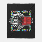 Native American MMIW Geen gestolen zussen meer Fleece Deken (Voorkant)