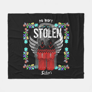Native American MMIW Geen gestolen zussen meer Fleece Deken