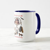 Native American Mok (Voorkant rechts)