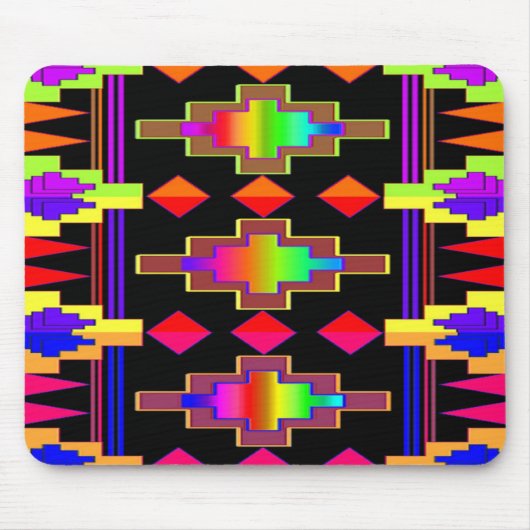 Native American Mousepad Muismat (Voorkant)