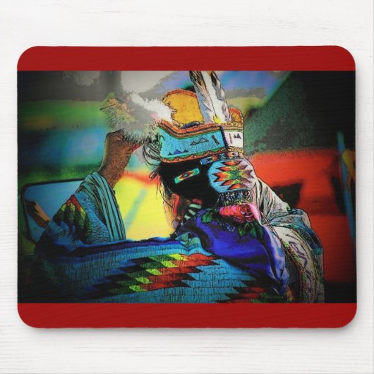 Native American Mousepad Muismat (Voorkant)