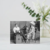 Native American Music, 1915 Briefkaart (Staand voorkant)