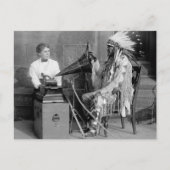 Native American Music, 1915 Briefkaart (Voorkant)