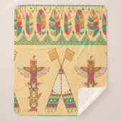 Native american native pat sherpa deken (Voorkant)