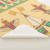 Native american native pat sherpa deken (3/4)