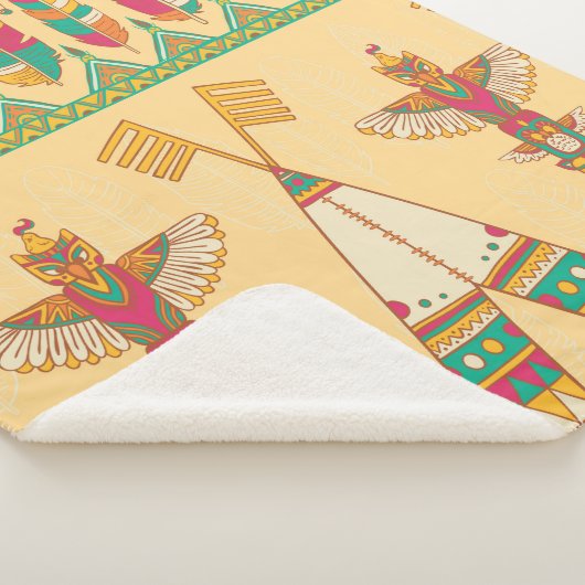 Native american native pat sherpa deken (3/4)