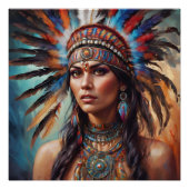 Native American nr. 6 Perfect Poster (Voorkant)