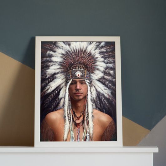 Native American Ojibwa Poster