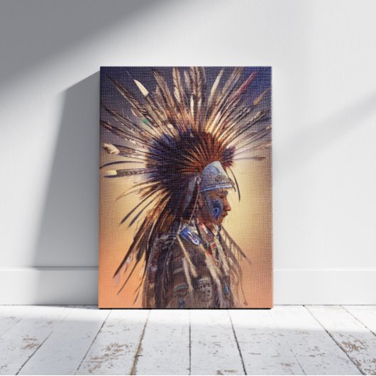 Native American Ojibwe Canvas Print