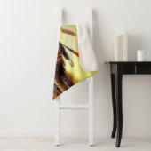 Native American Ojibwe Sherpa Blanket Sherpa Deken (In situ)