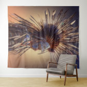 Native American Ojibwe Tapestry Wandkleed (In Situ (horizontaal))