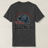 Native American osage T-shirt (Design voorkant)